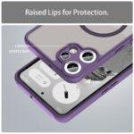 Coque Techsuit HaloFrost II MagSafe pour Nothing CMF Phone 2 Pro - Purple – Image 5