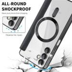 Étui portefeuille Techsuit SmartMag Book Case pour Samsung Galaxy A05s - Black – Image 4