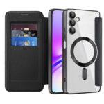Étui portefeuille Techsuit SmartMag Book Case pour Samsung Galaxy A05s - Black