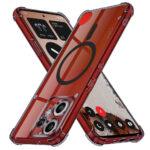 Coque Techsuit Shockproof Clear Silicone MagSafe pour Nothing CMF Phone 2 Pro - Smoke Black