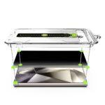 Protection d'écran Techsuit TitanGlass CrystalHD (Compatible avec le déverrouillage par empreinte digitale) pour Samsung Galaxy S24 Ultra - Privacy – Image 3