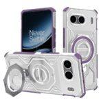 Coque Techsuit Carbon Shield PRO pour OnePlus Nord 4 - Purple Transparent