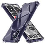 Coque Techsuit Shockproof Clear Silicone pour Nothing Phone (2) - Smoke Black