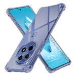 Coque Techsuit Shockproof Clear Silicone pour OnePlus 12R - Smoke Black