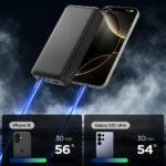 Batterie externe Spigen (EA3030) charge rapide, USB, 2 ports USB-C, Quantum Boost, 30 000 mAh, 30 W - Noir – Image 5