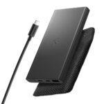 Batterie externe Spigen Essential (EA2210) charge rapide, USB, 2 ports USB-C, design fin, Quantum Boost, 10 000 mAh, 22,5 W - Noir