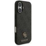 Coque Guess 4G Small and Classic Logo MagSafe pour iPhone 17 - Black – Image 3