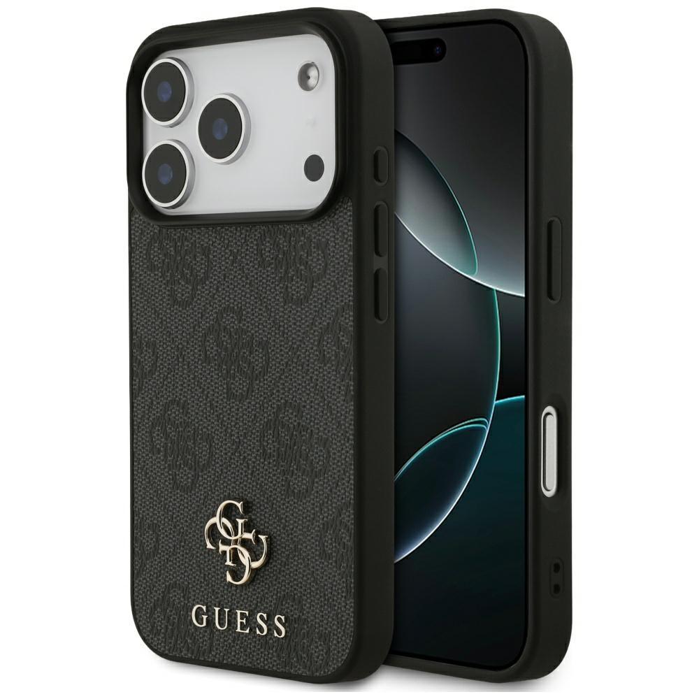 2481463 Coque Guess 4G Small and Classic Logo MagSafe pour iPhone 17 Pro - Black – Image 1
