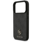 Coque Guess 4G Small and Classic Logo MagSafe pour iPhone 17 Pro - Black – Image 6