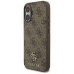 Coque Guess 4G Small and Classic Logo MagSafe pour iPhone 17 - Brown – Image 4