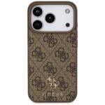 Coque Guess 4G Small and Classic Logo MagSafe pour iPhone 17 Pro - Brown – Image 2
