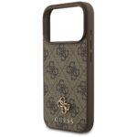 Coque Guess 4G Small and Classic Logo MagSafe pour iPhone 17 Pro - Brown – Image 5