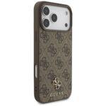Coque Guess 4G Small and Classic Logo MagSafe pour iPhone 17 Pro Max - Brown – Image 4