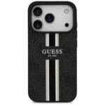 Coque Guess Hardcase 4G Printed Stripes MagSafe pour iPhone 17 Pro Max - Black – Image 2