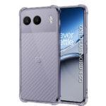 Coque Techsuit Shockproof Clear Silicone pour OnePlus Nord 4 - Smoke Black