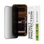 Protection d'écran Techsuit 111D Privacy Full Glue pour iPhone 17 Pro Max - Black