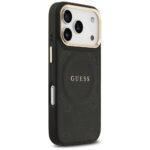 Coque Guess Peony Hot Stamp MagSafe pour iPhone 17 Pro - Black – Image 2