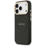 Coque Guess Peony Hot Stamp MagSafe pour iPhone 17 Pro - Black – Image 3