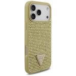 Coque Guess Rhinestone Triangle Logo pour iPhone 17 Pro Max - Gold – Image 4