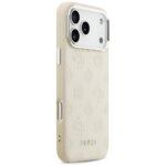 Coque Guess Peony Hot Stamp Script MagSafe pour iPhone 17 Pro Max - Beige – Image 6
