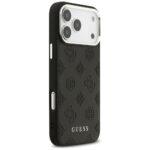 Coque Guess Peony Hot Stamp Script MagSafe pour iPhone 17 Pro Max - Black – Image 2