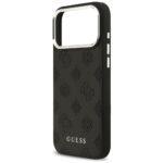 Coque Guess Peony Hot Stamp Script MagSafe pour iPhone 17 Pro Max - Black – Image 6