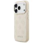 Coque Guess Peony Hot Stamp Script MagSafe pour iPhone 17 Pro - Beige – Image 3