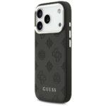 Coque Guess Peony Hot Stamp Script MagSafe pour iPhone 17 Pro - Black – Image 6