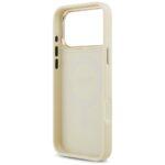 Coque Guess Peony Hot Stamp MagSafe pour iPhone 17 Pro Max - Beige – Image 4
