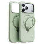 Coque Torras QPRO Silicone Series pour iPhone 17 Pro - Matcha Green