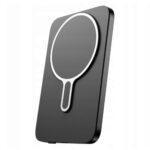 Batterie externe 3mk MagSnap Go, Technologie MagSafe/Qi, 20 W, Type-C, 5 000 mAh - Gris – Image 4