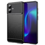 Coque Techsuit Carbon Silicone pour Samsung Galaxy S26 Edge - Black