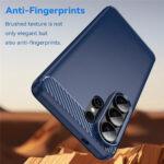 Coque Techsuit Carbon Silicone pour Samsung Galaxy S26 Ultra - Blue – Image 4