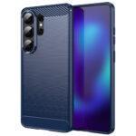 Coque Techsuit Carbon Silicone pour Samsung Galaxy S26 Ultra - Blue