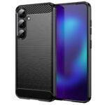 Coque Techsuit Carbon Silicone pour Samsung Galaxy S26 - Black