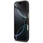 Coque Guess Hardcase 4G Triangle Logo MagSafe avec dragonne de perles pour iPhone 17 Pro - Black – Image 6