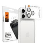 Protection d'objectif Spigen Optik.tR EZ Fit Pro Camera Glass pour iPhone 17 Pro Max - Silver