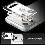 Protection d'objectif Spigen Optik.tR EZ Fit Pro Camera Glass pour iPhone 17 Pro Max - Silver – Image 5