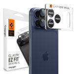 Protection d'objectif Spigen Optik.tR EZ Fit Pro Camera Glass pour iPhone 17 Pro Max - Black