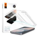 Protection d'écran Spigen Glas.tR EZ-FIT Pro pour Samsung Galaxy S25 FE - Clear