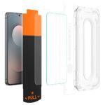 Protection d'écran Spigen Glas.tR EZ-FIT Pro pour Samsung Galaxy S25 FE - Clear – Image 2
