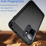 Coque Techsuit Carbon Silicone pour OnePlus 15R - Black – Image 5