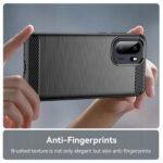 Coque Techsuit Carbon Silicone pour OnePlus 15R - Black – Image 3