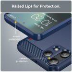 Coque Techsuit Carbon Silicone pour Nothing Phone (3a) Lite - Blue – Image 2