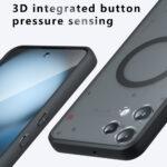 Coque Techsuit PureFrost MagSafe pour Nothing Phone (3a) Lite - Frosted Black – Image 3