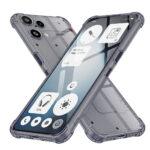 Coque Techsuit Shockproof Clear Silicone pour Nothing Phone (3a) Lite - Smoke Black