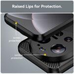 Coque Techsuit Carbon Silicone pour Xiaomi 17 Ultra - Black – Image 2