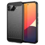 Coque Techsuit Carbon Silicone pour Google Pixel 10a - Black