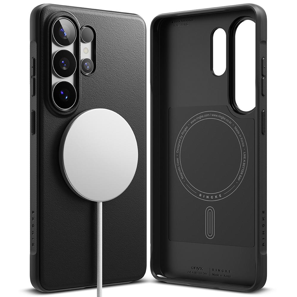 2872141 Coque Ringke Onyx MagSafe pour Samsung Galaxy S26 Ultra - Black – Image 1