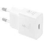 Chargeur mural d'origine Samsung T2510 (EP-T2510XWEGEU) Câble inclus, USB-C, 25 W, Charge ultra-rapide - Blanc – Image 3